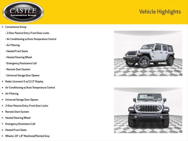 new 2025 Jeep Wrangler 4xe car, priced at $52,833