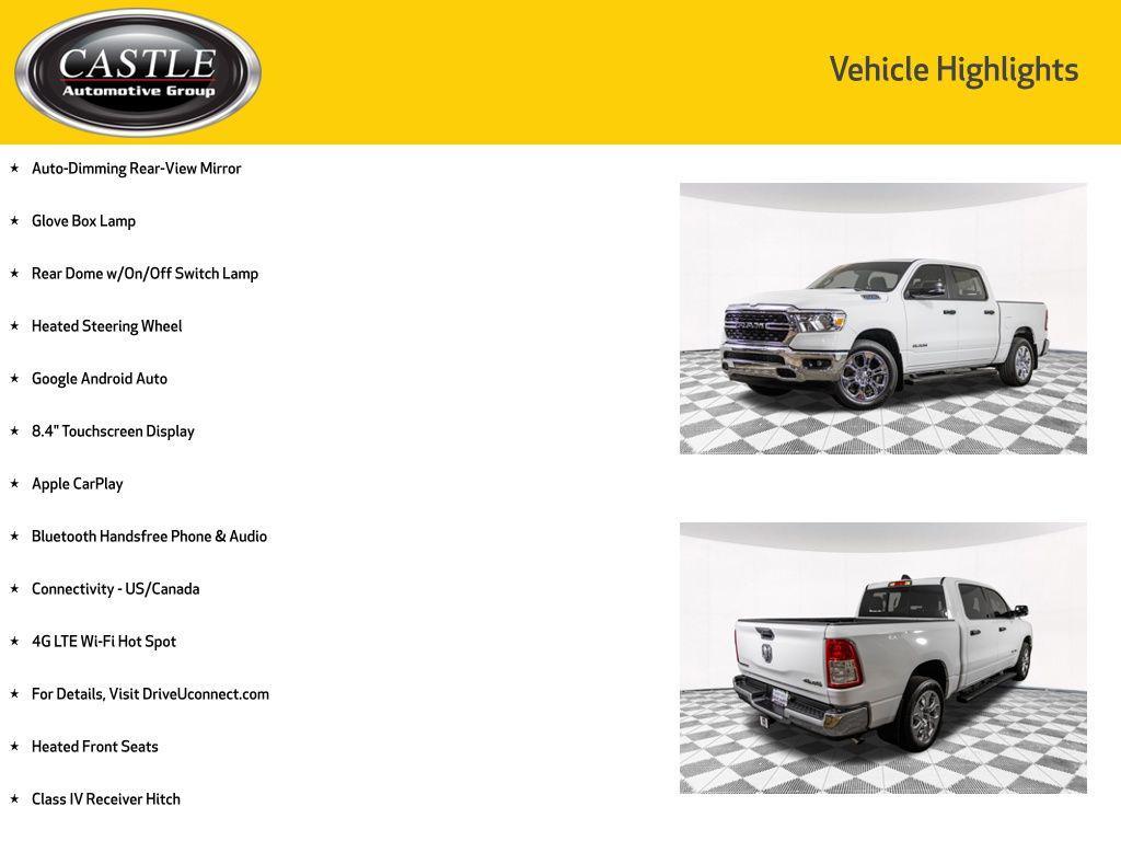 used 2023 Ram 1500 car, priced at $34,577