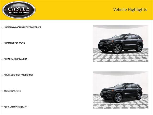 used 2015 Jeep Grand Cherokee car, priced at $19,977