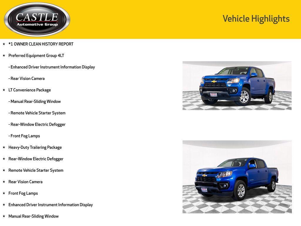 used 2022 Chevrolet Colorado car, priced at $28,377