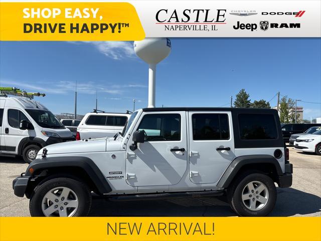 used 2017 Jeep Wrangler Unlimited car, priced at $23,977