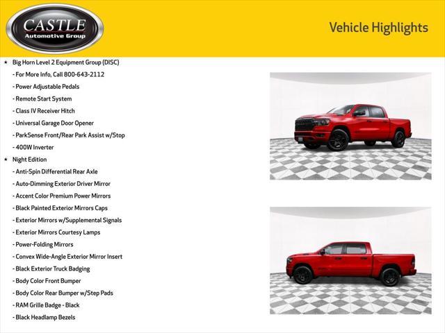 used 2023 Ram 1500 car, priced at $36,677