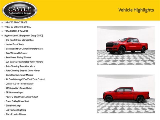 used 2023 Ram 1500 car, priced at $36,677