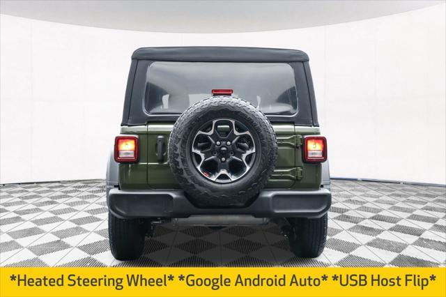 used 2021 Jeep Wrangler Unlimited car, priced at $24,377