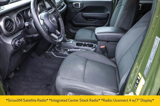 used 2021 Jeep Wrangler Unlimited car, priced at $24,377