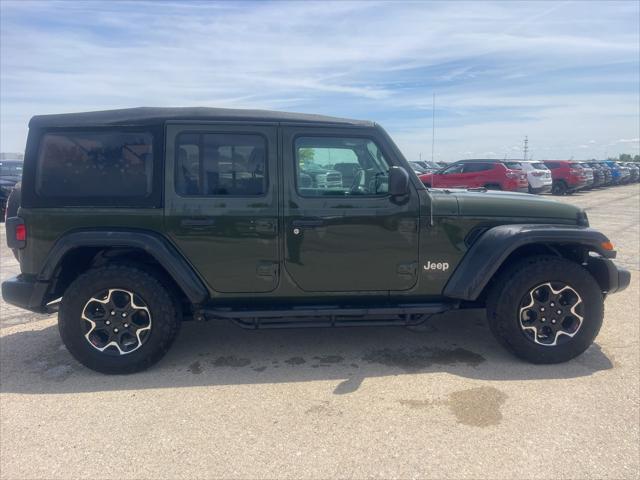 used 2021 Jeep Wrangler Unlimited car, priced at $25,477