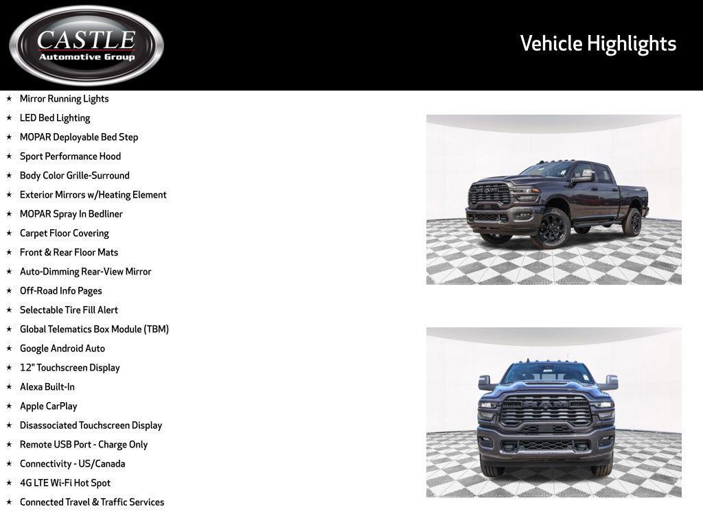 new 2026 Ram 2500 car, priced at $53,195