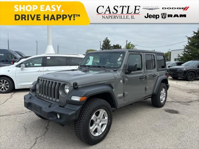 used 2020 Jeep Wrangler Unlimited car, priced at $26,977