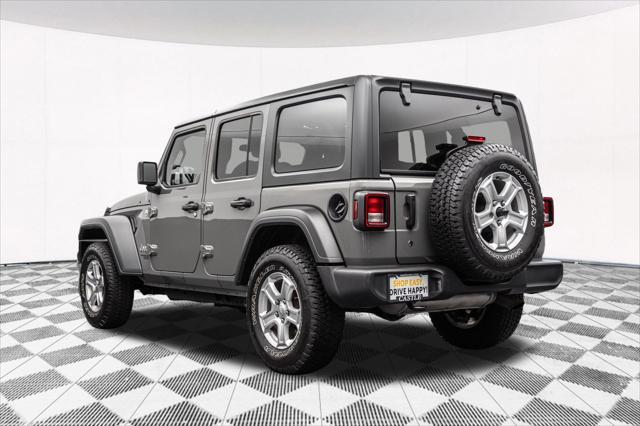 used 2020 Jeep Wrangler Unlimited car, priced at $26,477