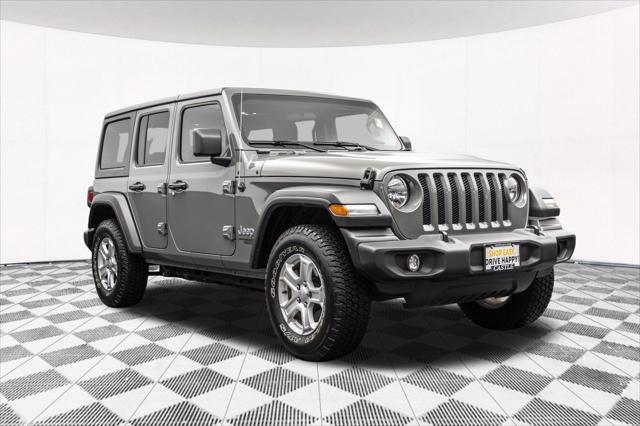 used 2020 Jeep Wrangler Unlimited car, priced at $26,477