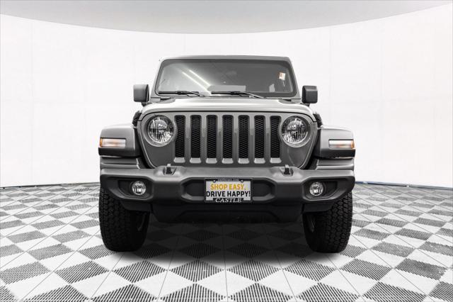 used 2020 Jeep Wrangler Unlimited car, priced at $26,477