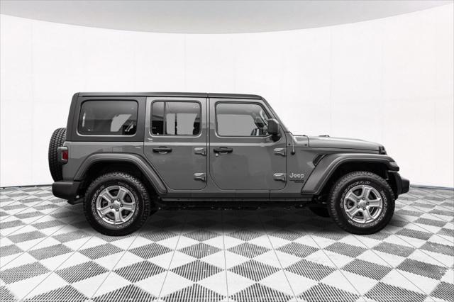 used 2020 Jeep Wrangler Unlimited car, priced at $26,477