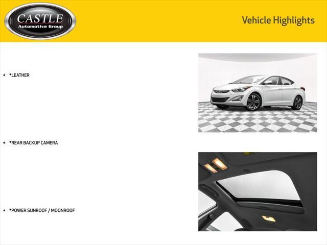 used 2015 Hyundai Elantra car, priced at $11,377