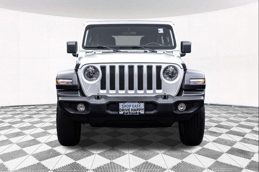 used 2021 Jeep Wrangler Unlimited car, priced at $22,977
