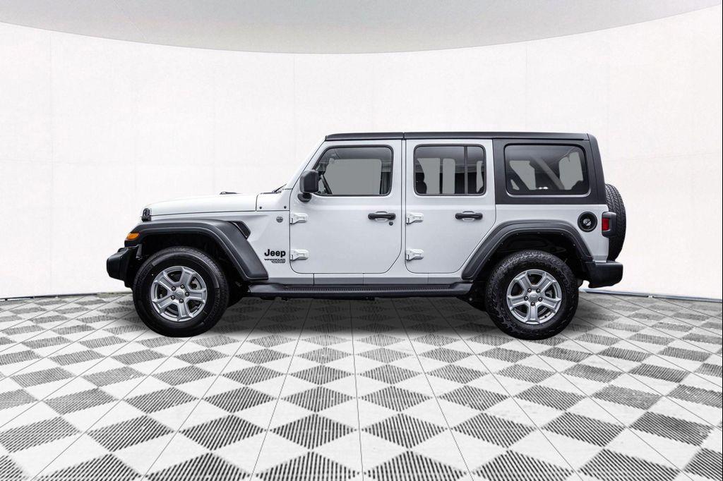 used 2021 Jeep Wrangler Unlimited car, priced at $22,977