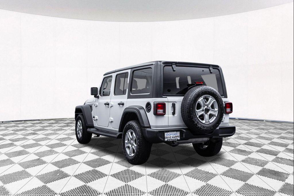 used 2021 Jeep Wrangler Unlimited car, priced at $22,977