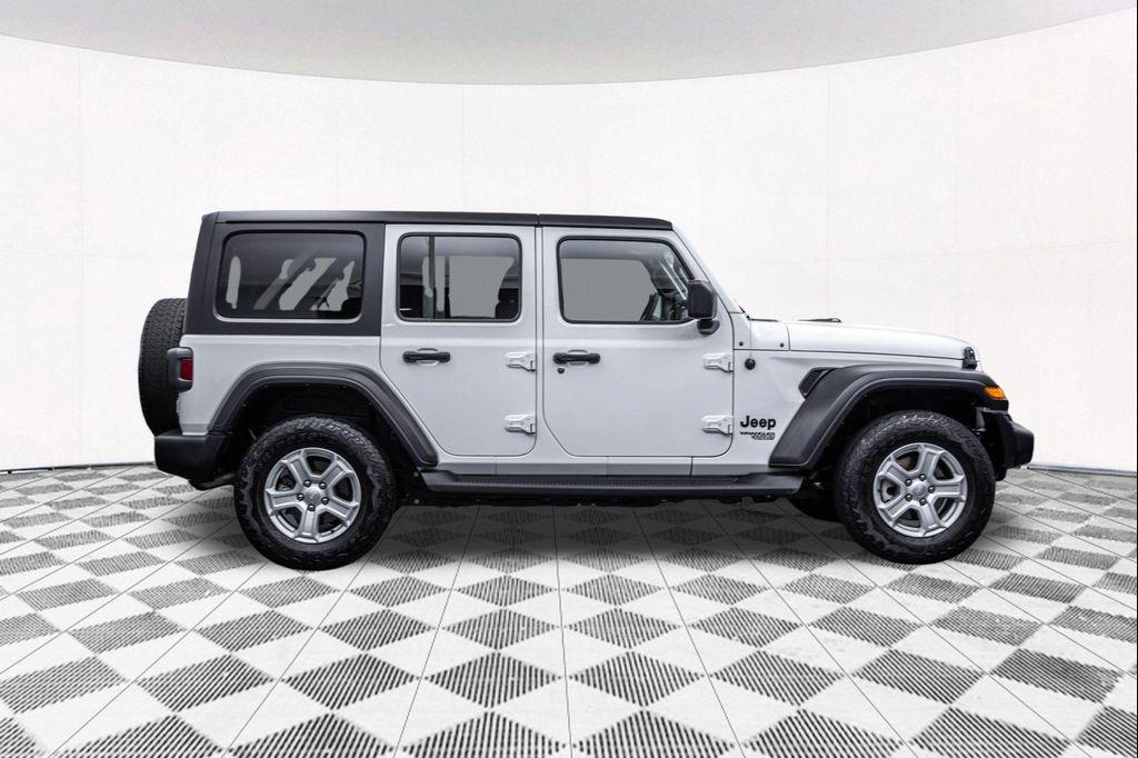 used 2021 Jeep Wrangler Unlimited car, priced at $22,977