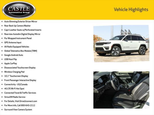 used 2022 Jeep Grand Cherokee 4xe car, priced at $38,977