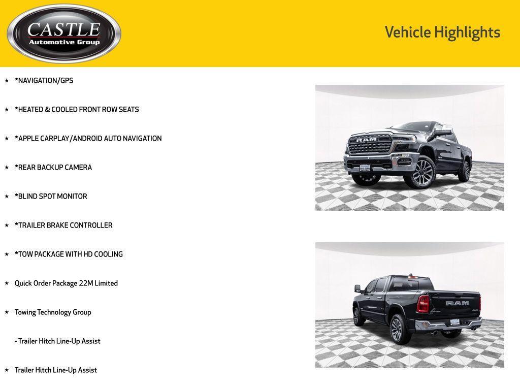 used 2025 Ram 1500 car, priced at $59,677