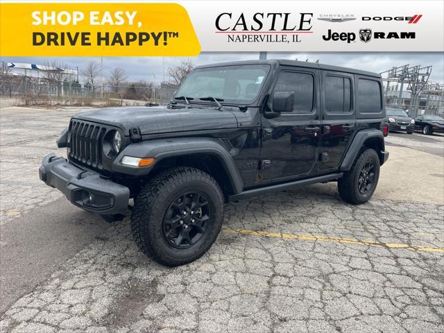 used 2020 Jeep Wrangler Unlimited car, priced at $27,477