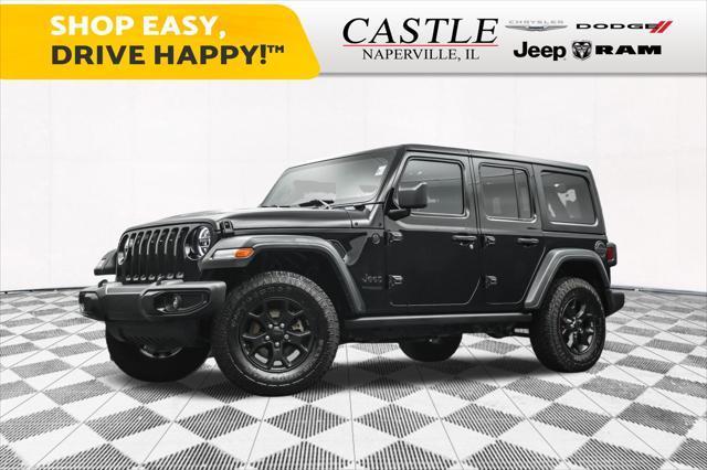 used 2020 Jeep Wrangler Unlimited car, priced at $26,977