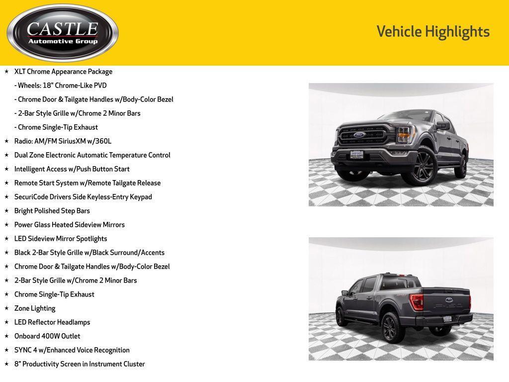used 2022 Ford F-150 car, priced at $40,977