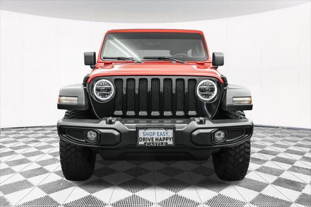 used 2021 Jeep Wrangler car, priced at $33,777