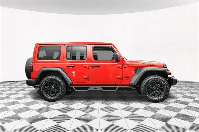 used 2021 Jeep Wrangler car, priced at $33,777