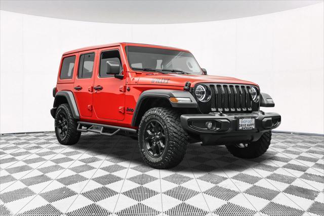 used 2021 Jeep Wrangler car, priced at $33,777