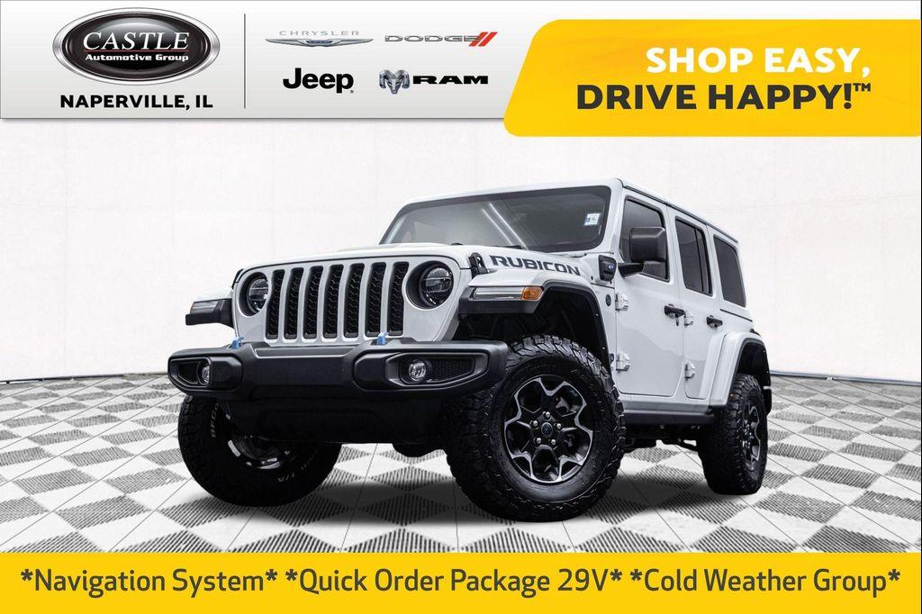 used 2021 Jeep Wrangler Unlimited 4xe car, priced at $34,677
