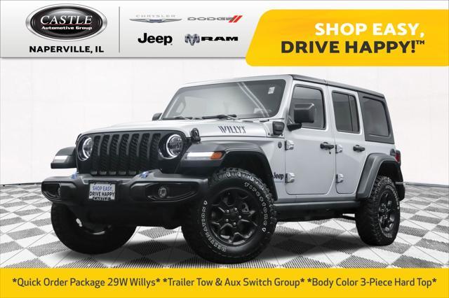 used 2023 Jeep Wrangler 4xe car, priced at $30,777