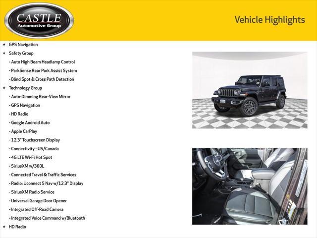 new 2025 Jeep Wrangler car, priced at $53,843