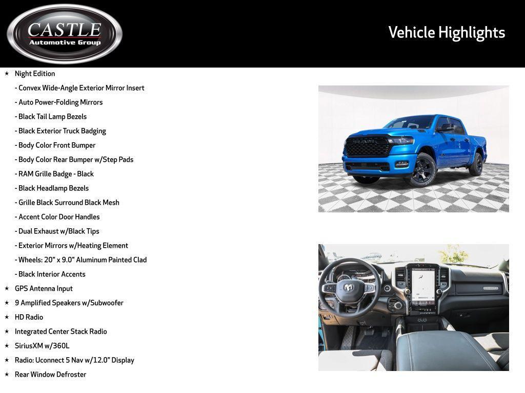 new 2026 Ram 1500 car, priced at $51,052