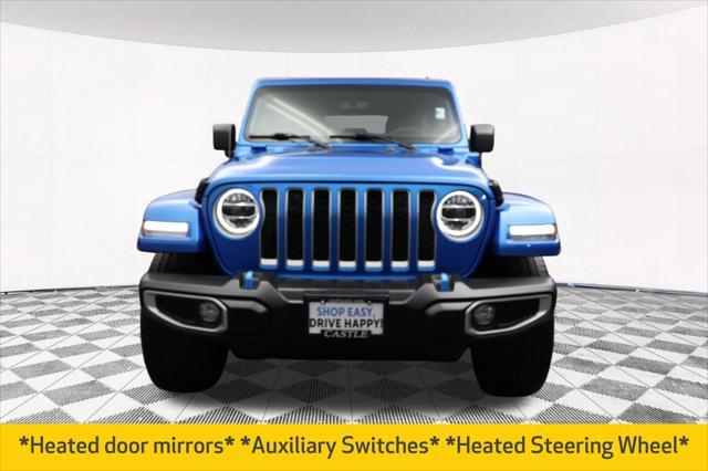 used 2022 Jeep Wrangler Unlimited 4xe car, priced at $34,477