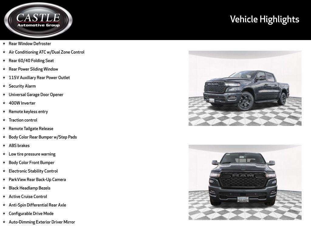 new 2026 Ram 1500 car, priced at $53,637