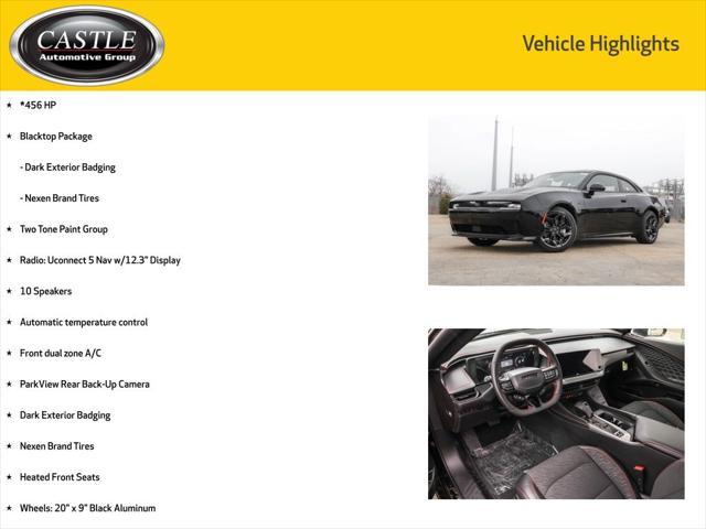 new 2025 Dodge Charger Daytona car, priced at $50,750