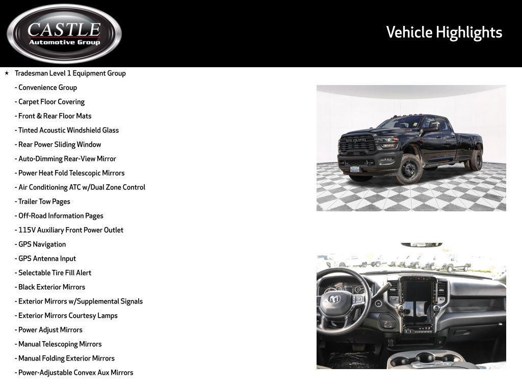 new 2026 Ram 3500 car, priced at $66,202