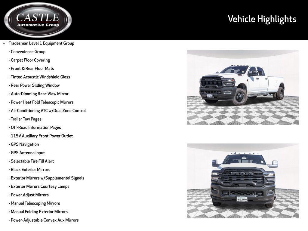 new 2026 Ram 3500 car, priced at $65,930