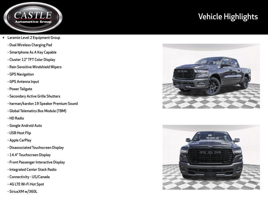 new 2026 Ram 1500 car, priced at $63,384