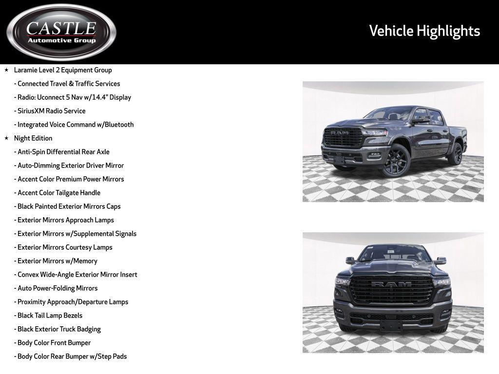 new 2026 Ram 1500 car, priced at $63,384