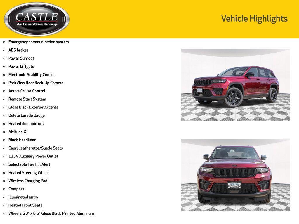 new 2025 Jeep Grand Cherokee car, priced at $38,502