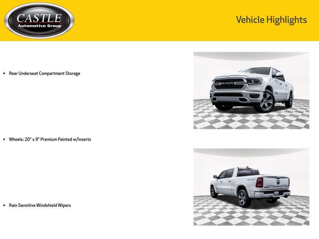 used 2021 Ram 1500 car, priced at $37,977