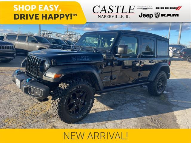 used 2023 Jeep Wrangler 4xe car, priced at $33,277