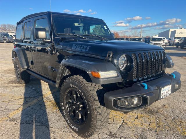 used 2023 Jeep Wrangler 4xe car, priced at $33,277