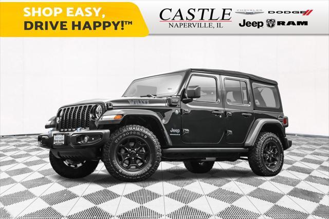 used 2023 Jeep Wrangler 4xe car, priced at $31,577