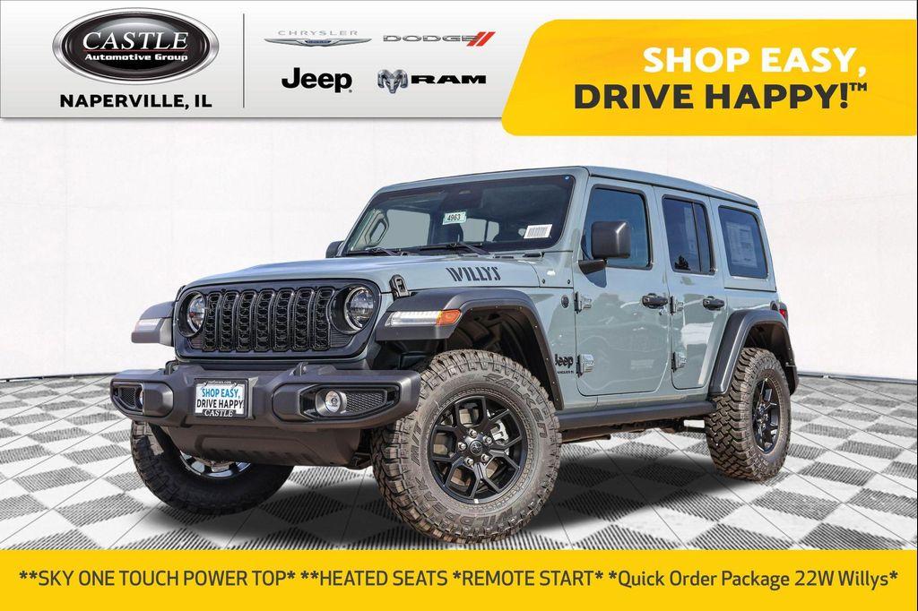 new 2025 Jeep Wrangler car, priced at $47,196