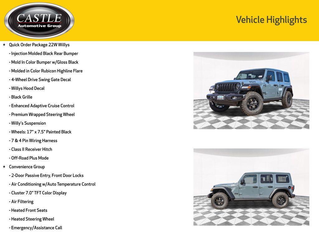 new 2025 Jeep Wrangler car, priced at $47,196