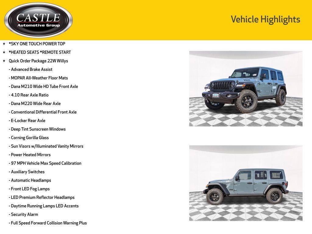 new 2025 Jeep Wrangler car, priced at $47,196