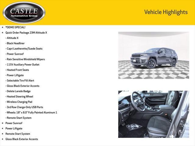 new 2025 Jeep Grand Cherokee L car, priced at $40,477