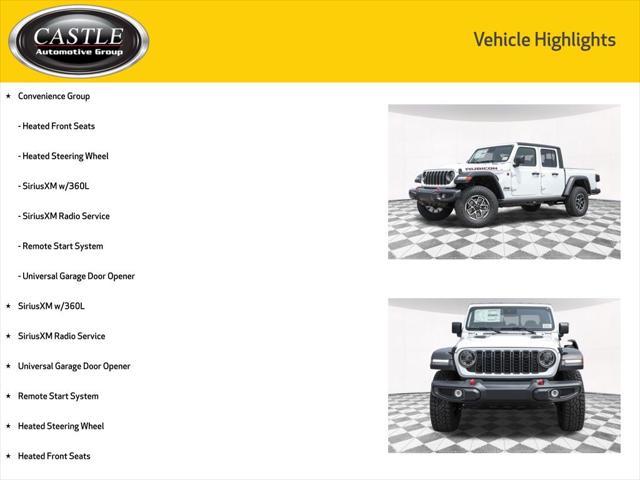 new 2025 Jeep Gladiator car, priced at $46,530